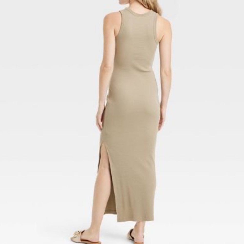 New Ribbed Tank Dress - Picture 4 of 5